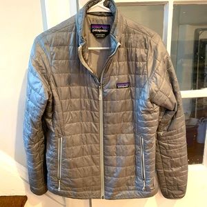 Patagonia womens full zip nano puff jacket
